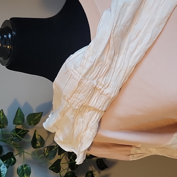 Anthropologie Stateside French Terry and linen sweater - Picture 5 of 9